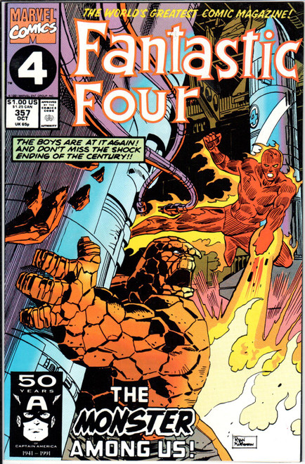 Fantastic Four (1961 Series) #357 NM- 9.2