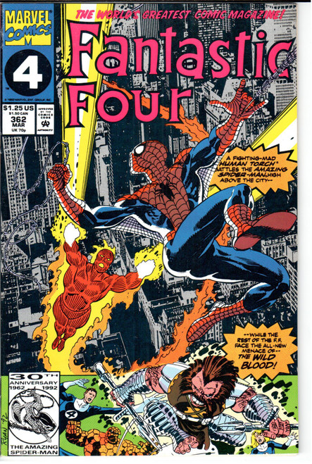 Fantastic Four (1961 Series) #362 NM- 9.2