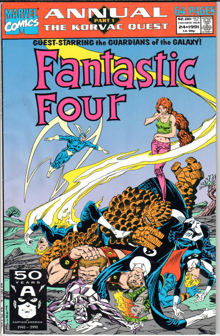 Fantastic Four (1961 Series) #24 Annual NM- 9.2