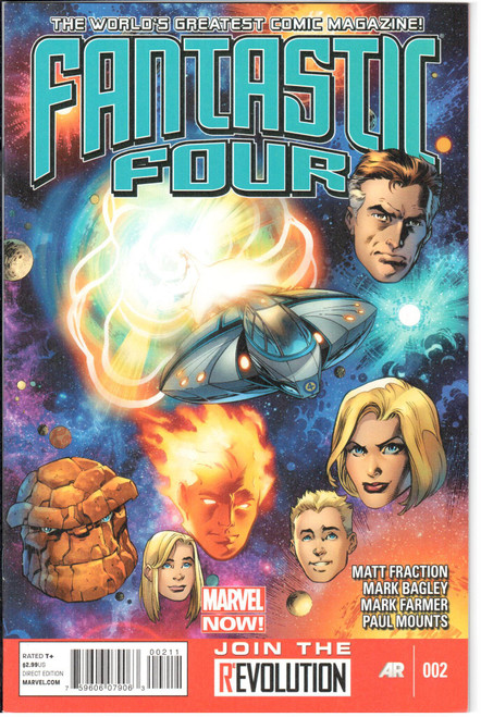 Fantastic Four (2013 Series) #2 NM- 9.2