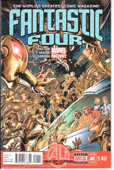 Fantastic Four (2013 Series) #5 AU NM- 9.2