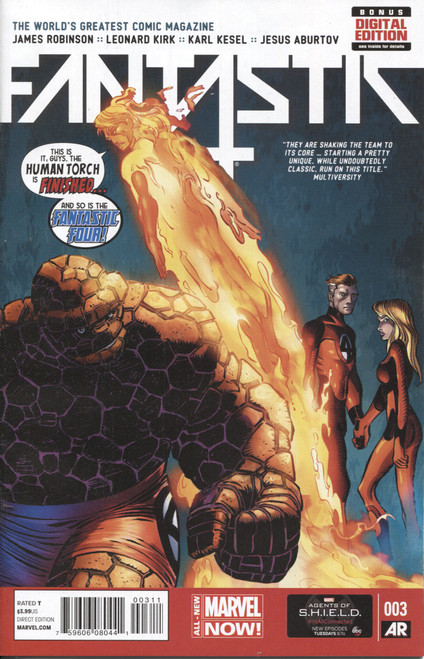 Fantastic Four (2014 Series) #3 NM- 9.2 Fantastic Four (2014 Series) #3 NM- 9.2