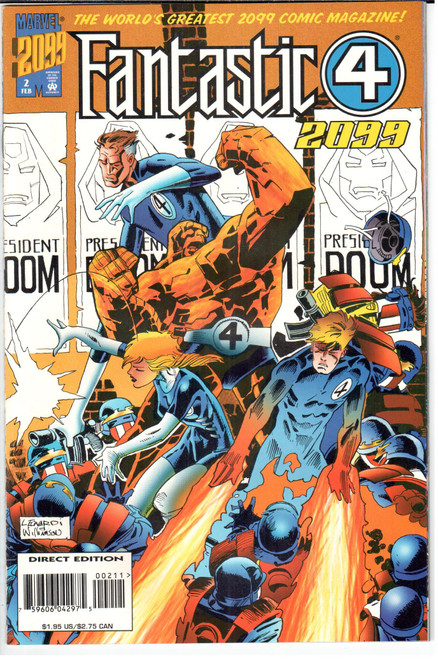 Fantastic Four 2099 #2 NM- 9.2 Fantastic Four 2099 #2 NM- 9.2