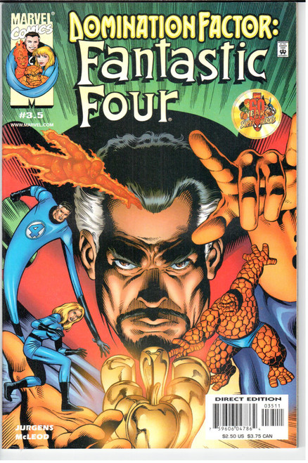Fantastic Four Domination Factor #3 NM- 9.2