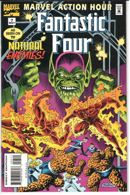 Fantastic Four Marvel Action Hour #7 NM- 9.2