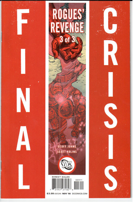 Final Crisis Rogues' Revenge #3 NM- 9.2 Final Crisis Rogues' Revenge #3 NM- 9.2