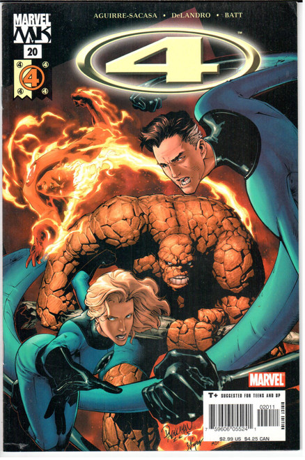 Marvel Knights Fantastic Four 4 (2004 Series) #20 NM- 9.2