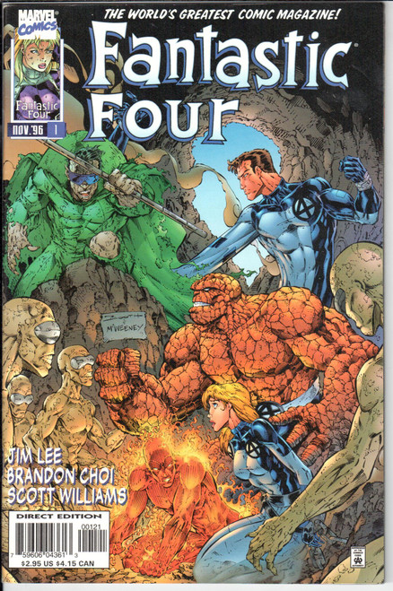 Fantastic Four (1996 Series) #1A #417 NM- 9.2