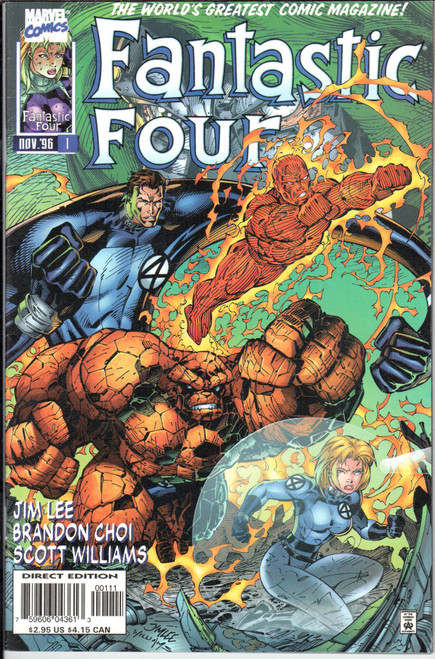 Fantastic Four (1996 Series) #1B #417 NM- 9.2
