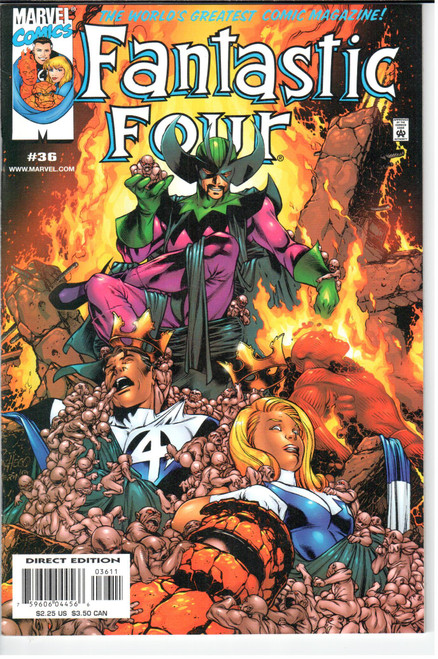 Fantastic Four (1998 Series) #36 #465 NM- 9.2