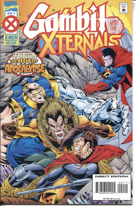 Gambit X-Ternals #2 NM- 9.2 Gambit X-Ternals #2 NM- 9.2