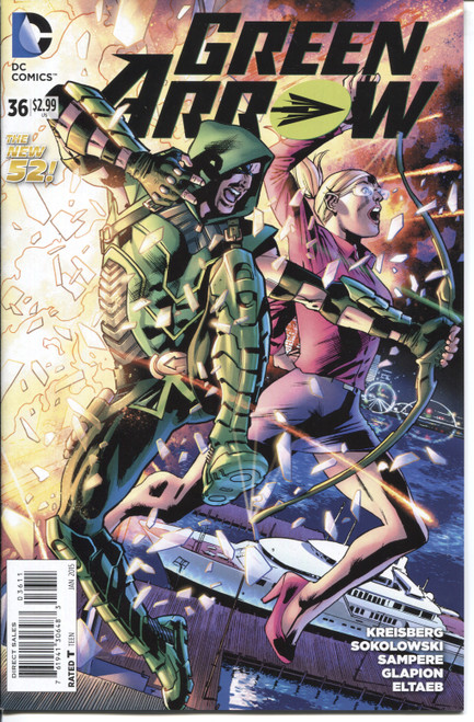 Green Arrow (2010 Series) #36 NM- 9.2 Green Arrow (2010 Series) #36 NM- 9.2