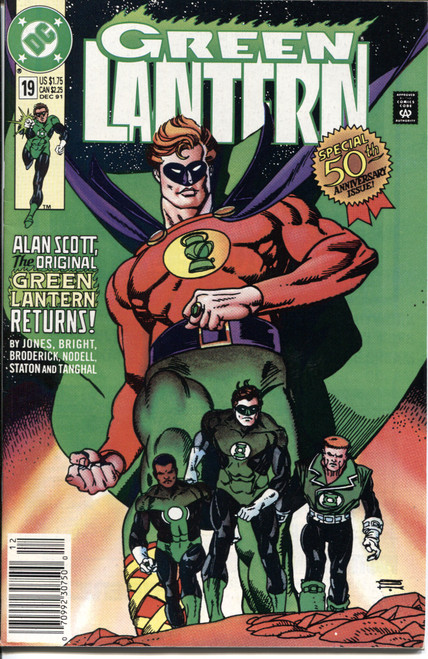 Green Lantern (1990 Series) #19 Newsstand NM- 9.2