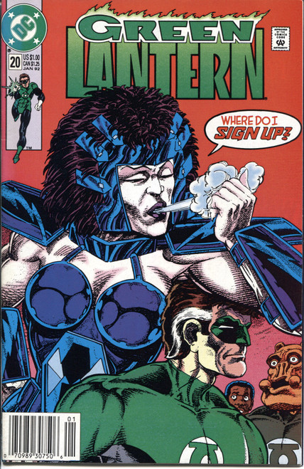 Green Lantern (1990 Series) #20 Newsstand NM- 9.2