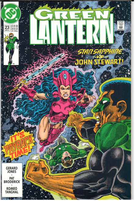 Green Lantern (1990 Series) #23 NM- 9.2