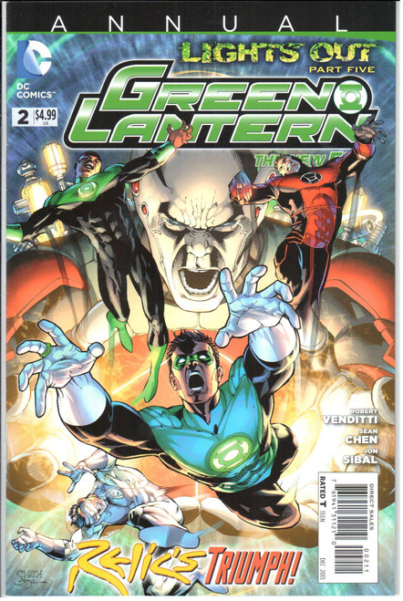 Green Lantern (2011 Series) #2 Annual NM- 9.2 Green Lantern (2011 Series) #2 Annual NM- 9.2