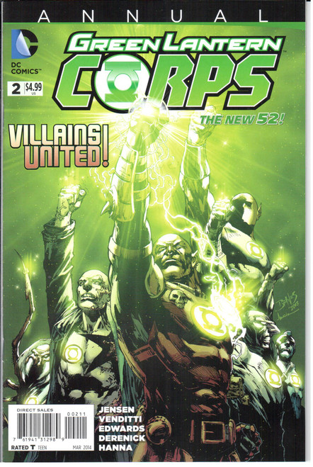 Green Lantern Corps (2011 Series) #2 Annual NM- 9.2 Green Lantern Corps (2011 Series) #2 Annual NM- 9.2