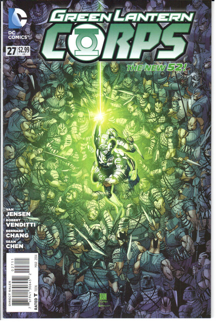 Green Lantern Corps (2011 Series) #27 NM- 9.2 Green Lantern Corps (2011 Series) #27 NM- 9.2