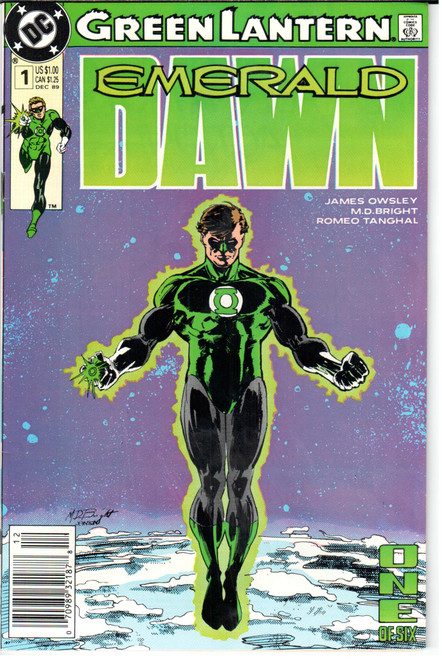 Green Lantern Emerald Dawn #1 Newsstand NM- 9.2 Green Lantern Emerald Dawn #1 Newsstand NM- 9.2