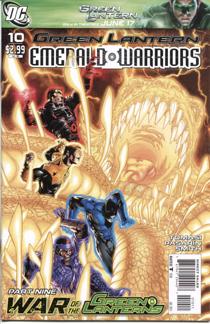 Green Lantern Emerald Warriors #10 NM- 9.2