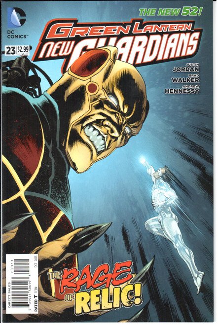 Green Lantern New Guardians (2011 Series) #23 NM- 9.2 Green Lantern New Guardians (2011 Series) #23 NM- 9.2