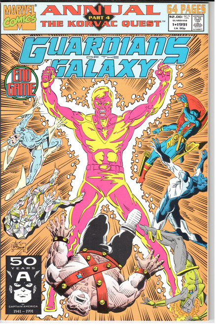 Guardians of the Galaxy (1990 Series) #1 Annual NM- 9.2 Guardians of the Galaxy (1990 Series) #1 Annual NM- 9.2