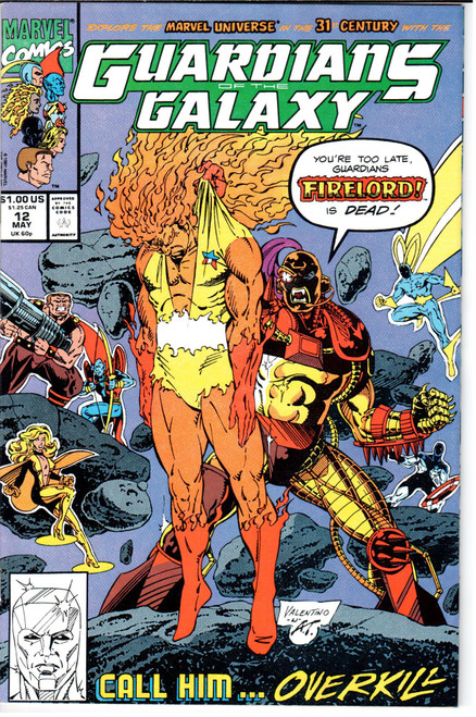 Guardians of the Galaxy (1990 Series) #12 NM- 9.2 Guardians of the Galaxy (1990 Series) #12 NM- 9.2