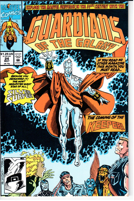 Guardians of the Galaxy (1990 Series) #24 NM- 9.2