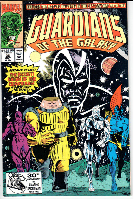 Guardians of the Galaxy (1990 Series) #26 VF 8.0 Guardians of the Galaxy (1990 Series) #26 VF 8.0
