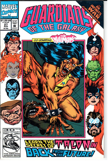 Guardians of the Galaxy (1990 Series) #27 VF 8.0 Guardians of the Galaxy (1990 Series) #27 VF 8.0