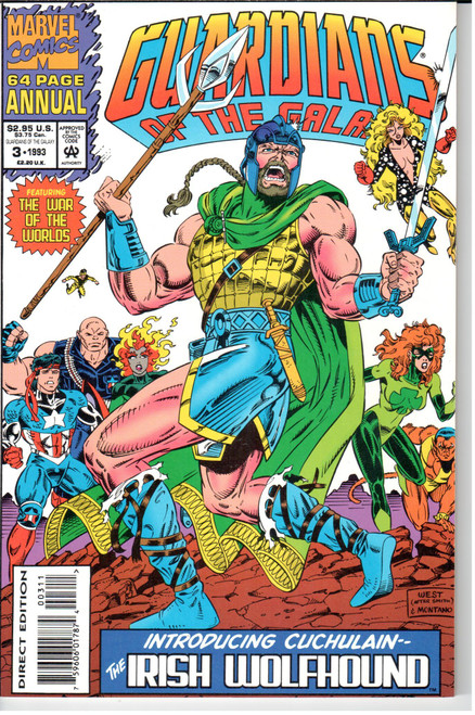 Guardians of the Galaxy (1990 Series) #3 Annual NM- 9.2 Guardians of the Galaxy (1990 Series) #3 Annual NM- 9.2