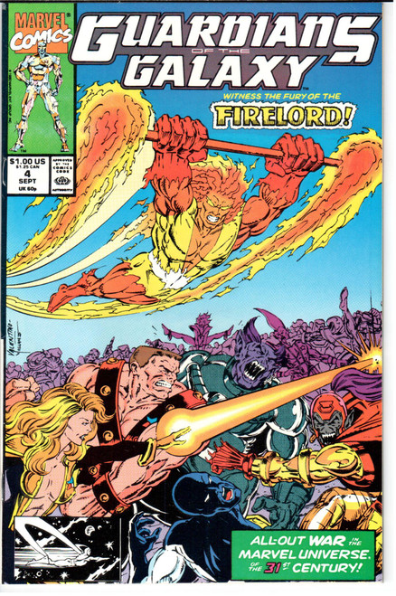 Guardians of the Galaxy (1990 Series) #4 NM- 9.2 Guardians of the Galaxy (1990 Series) #4 NM- 9.2