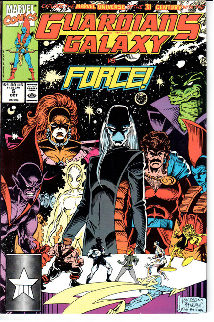 Guardians of the Galaxy (1990 Series) #5 NM- 9.2