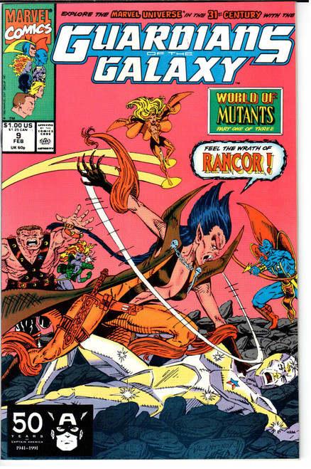 Guardians of the Galaxy (1990 Series) #9 NM- 9.2 Guardians of the Galaxy (1990 Series) #9 NM- 9.2