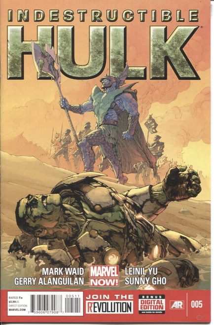 Indestructible Hulk (2013 Series) #5 NM- 9.2 Indestructible Hulk (2013 Series) #5 NM- 9.2