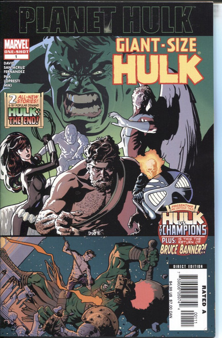 Planet Hulk #1 NM- 9.2 Planet Hulk #1 NM- 9.2