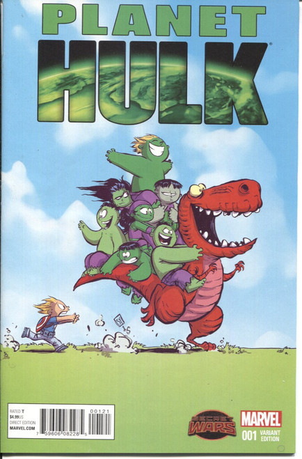 Planet Hulk (2015 Series) #1B NM- 9.2 Planet Hulk (2015 Series) #1B NM- 9.2