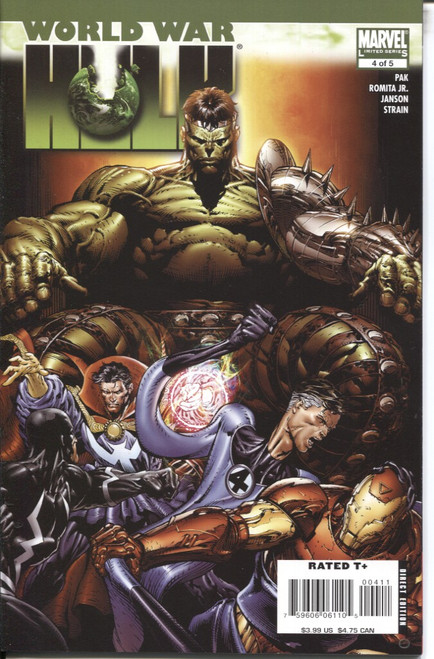 World War Hulk #4 NM- 9.2 World War Hulk #4 NM- 9.2