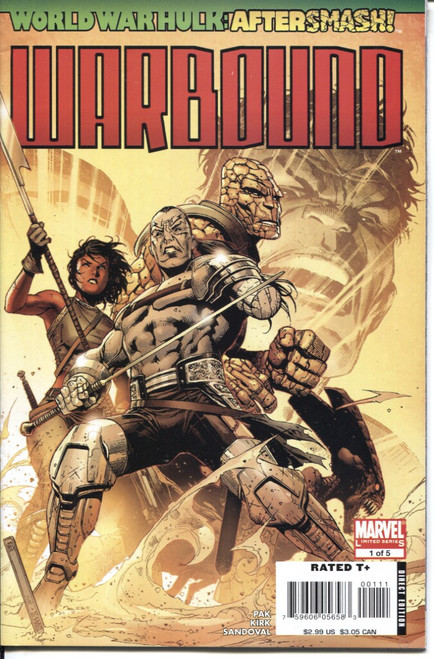 World War Hulk Aftersmash Warbound #1 NM- 9.2 World War Hulk Aftersmash Warbound #1 NM- 9.2