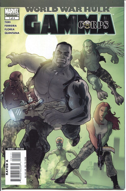 World War Hulk Gama Corps #1 NM- 9.2 World War Hulk Gama Corps #1 NM- 9.2