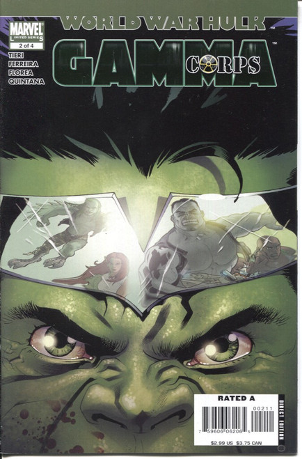 World War Hulk Gama Corps #2 NM- 9.2 World War Hulk Gama Corps #2 NM- 9.2