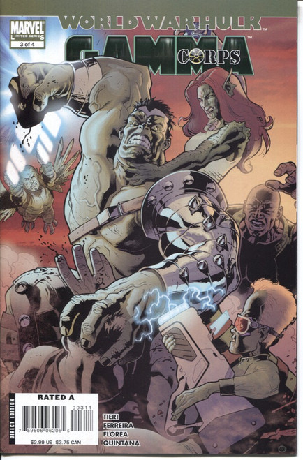 World War Hulk Gama Corps #3 NM- 9.2 World War Hulk Gama Corps #3 NM- 9.2
