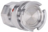 Novaflex HDC 2 in. Stainless Steel Hi-Flow Dry Release Adapter w/ Viton Seals