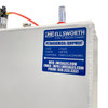 JME 500 Gallon Double Wall Tank w/ Graco 1/2 in. x 50 ft. Oil Hose Reel and Graco 3:1 Air Powered Piston Oil Pump - 7.8 GPM