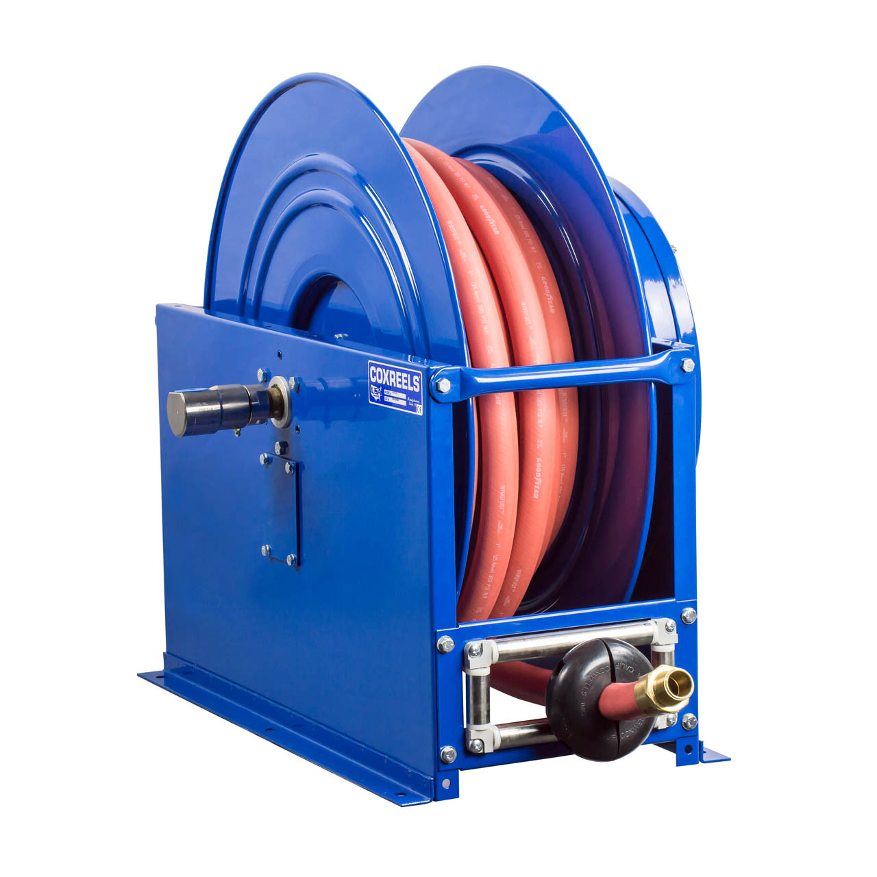 Coxreels SLPF-5100 Box-Frame Spring Driven Fuel Hose Reel 3/4 x 100' 300 PSI