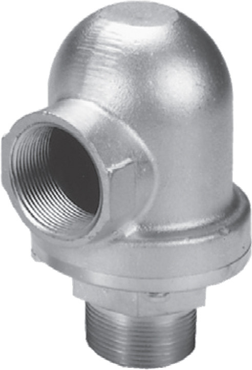 Dixon 1120 Series 1 1/2 in. Vacuum Relief Valves - 6 in. HG - John