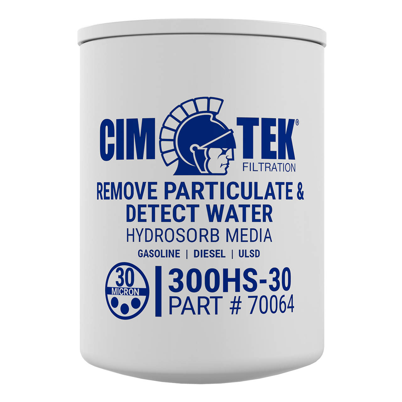 Cim-Tek 70064 300HS-30 30 Micron Water Detection Particulate Fuel Filter