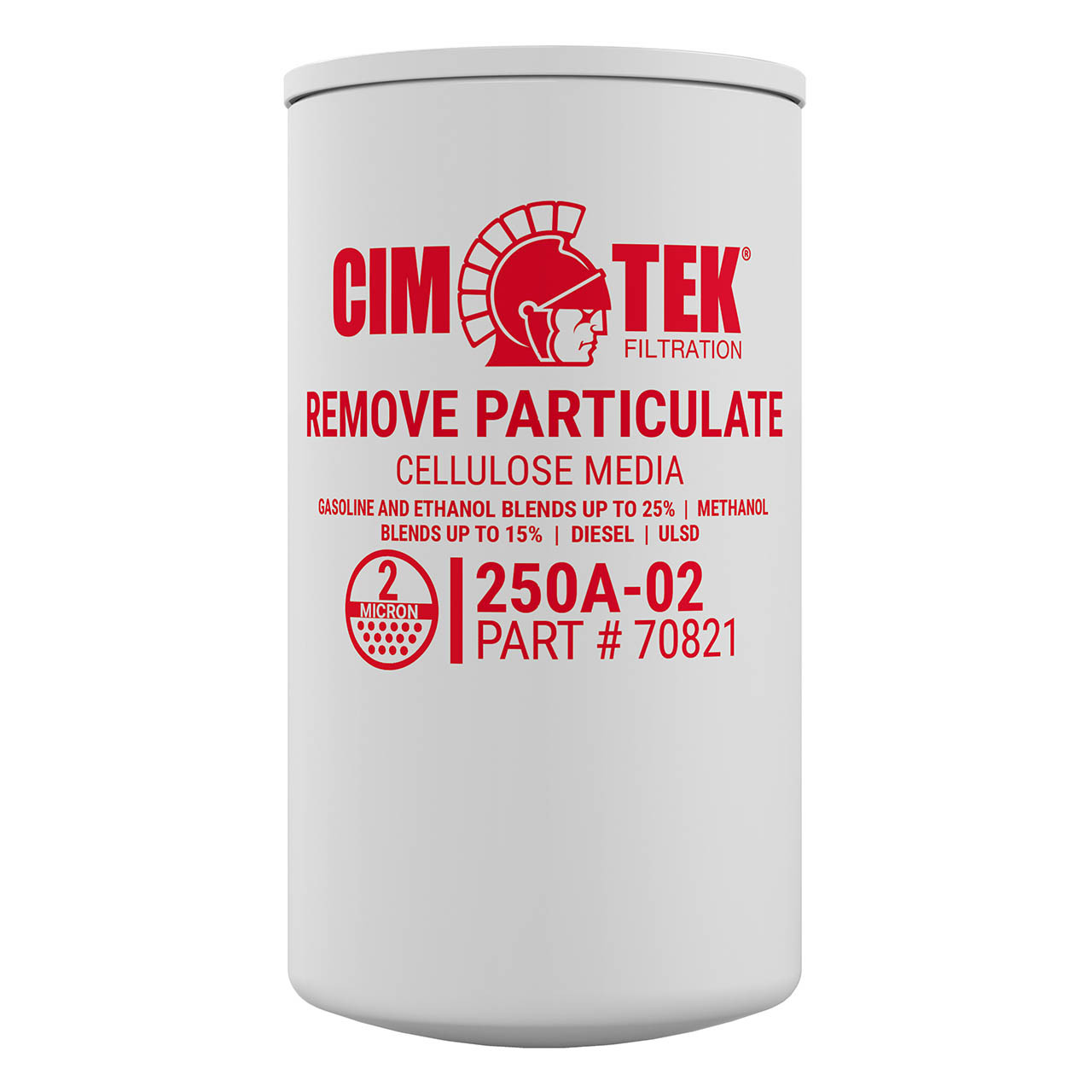 Cim-Tek 70821 250A-02 2 Micron Particulate Fuel Filter