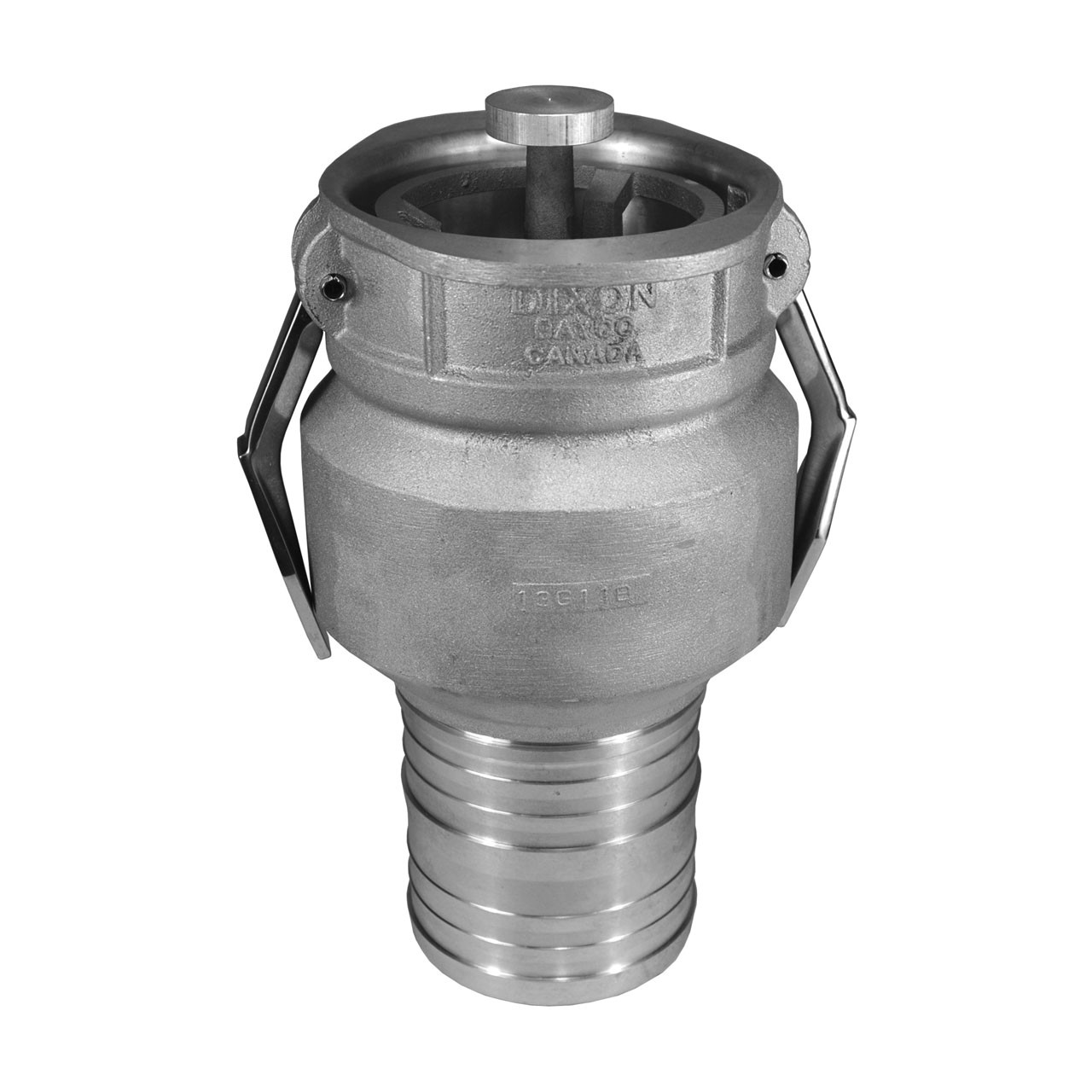 popo MTS ④ Dixon Vapor Recovery Aluminum 4 in. Coupler with Poppet & Probe x