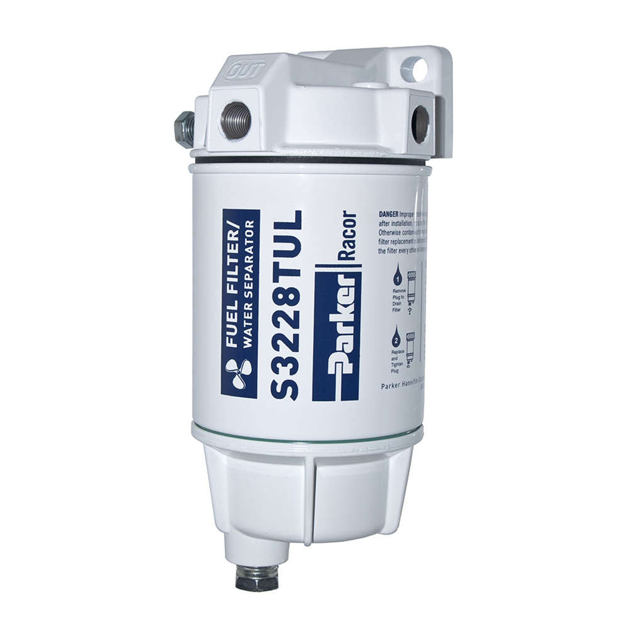 6125R30 - Kraftstofffilter/Wasserabscheider – Produktserie Spin-on von  Racor